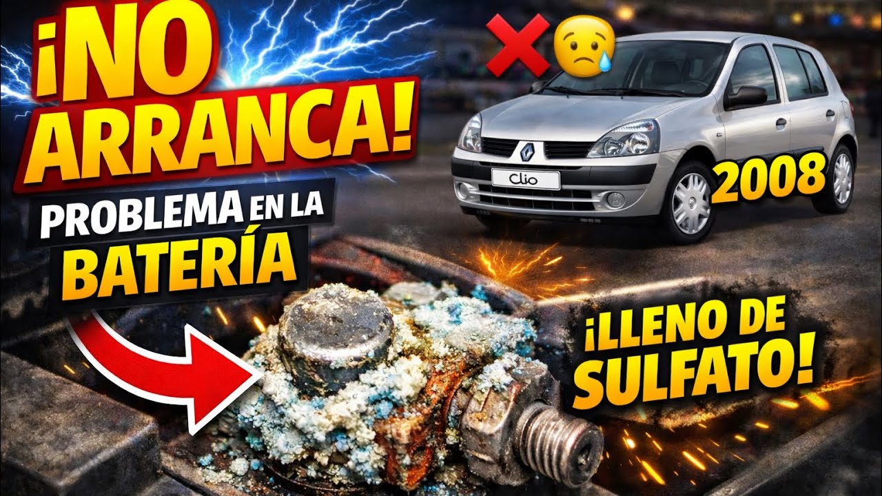 RENAULT CLIO. ¿FALLA BATERÍA?