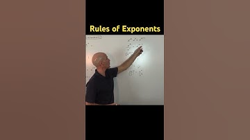 Rules of Exponents
