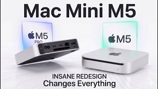 The M5 Mac Mini Changes EVERYTHING Now - 512GB Base &amp; Redesign!