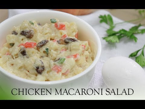 Chicken Macaroni Salad |crisminas