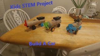 Kids STEM Project - Build a Car