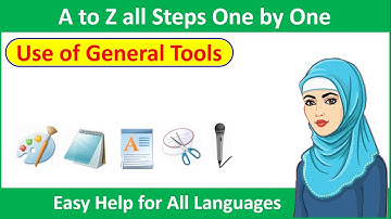 Use of General Tools of Windows 7 Animation Video Master Mind Nation Computer Technology Seven