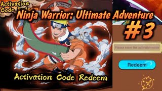 Gift codes✓ • Chapter 3 | Ninja Warrior: Ultimate Adventure #3 screenshot 3