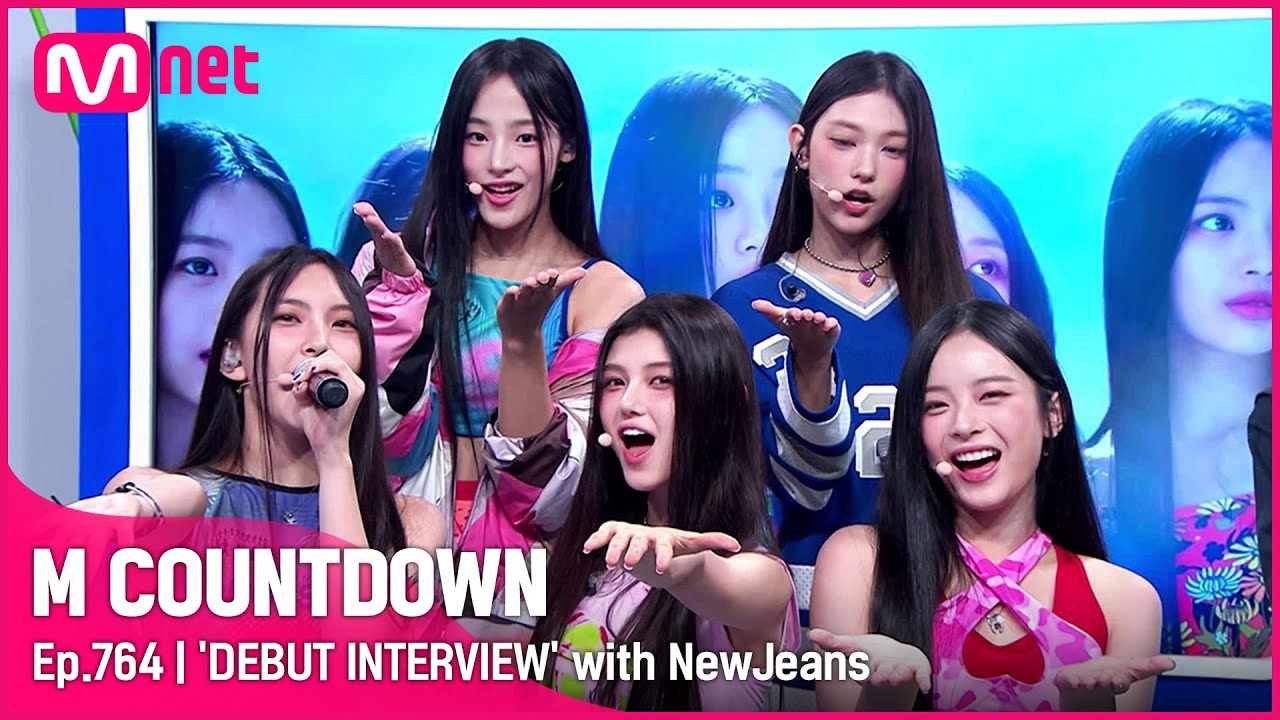 [EN/JP] ['DEBUT INTERVIEW' with NewJeans] #엠카운트다운 EP.764 | Mnet 220804 방송