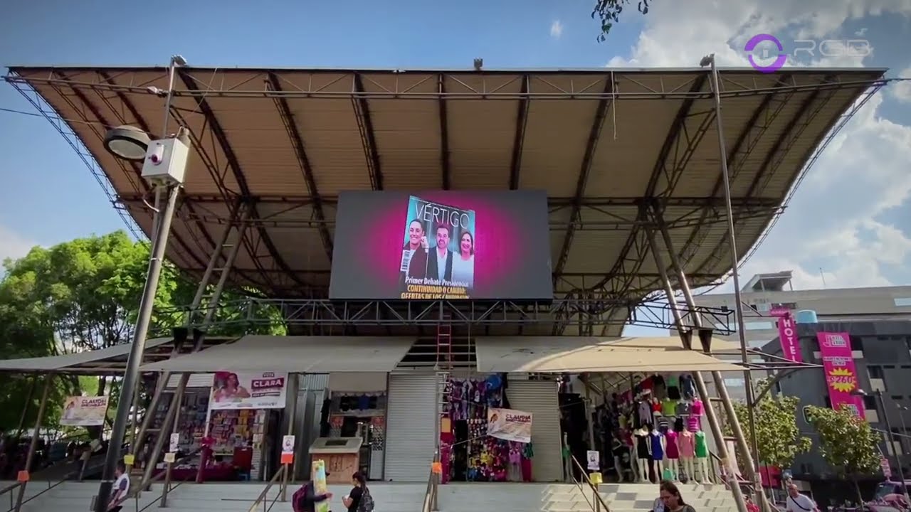 Pantalla LED Plaza Pino Suarez