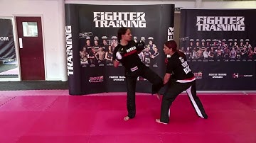 Point Fighting Defence: Block Sidekick & Counter Reverse Punch by Shannon Ryan