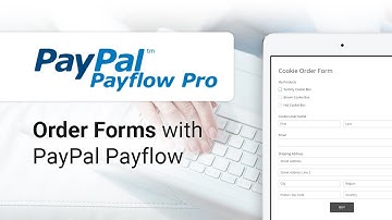Creating an Order Form with PayPal Payflow integration