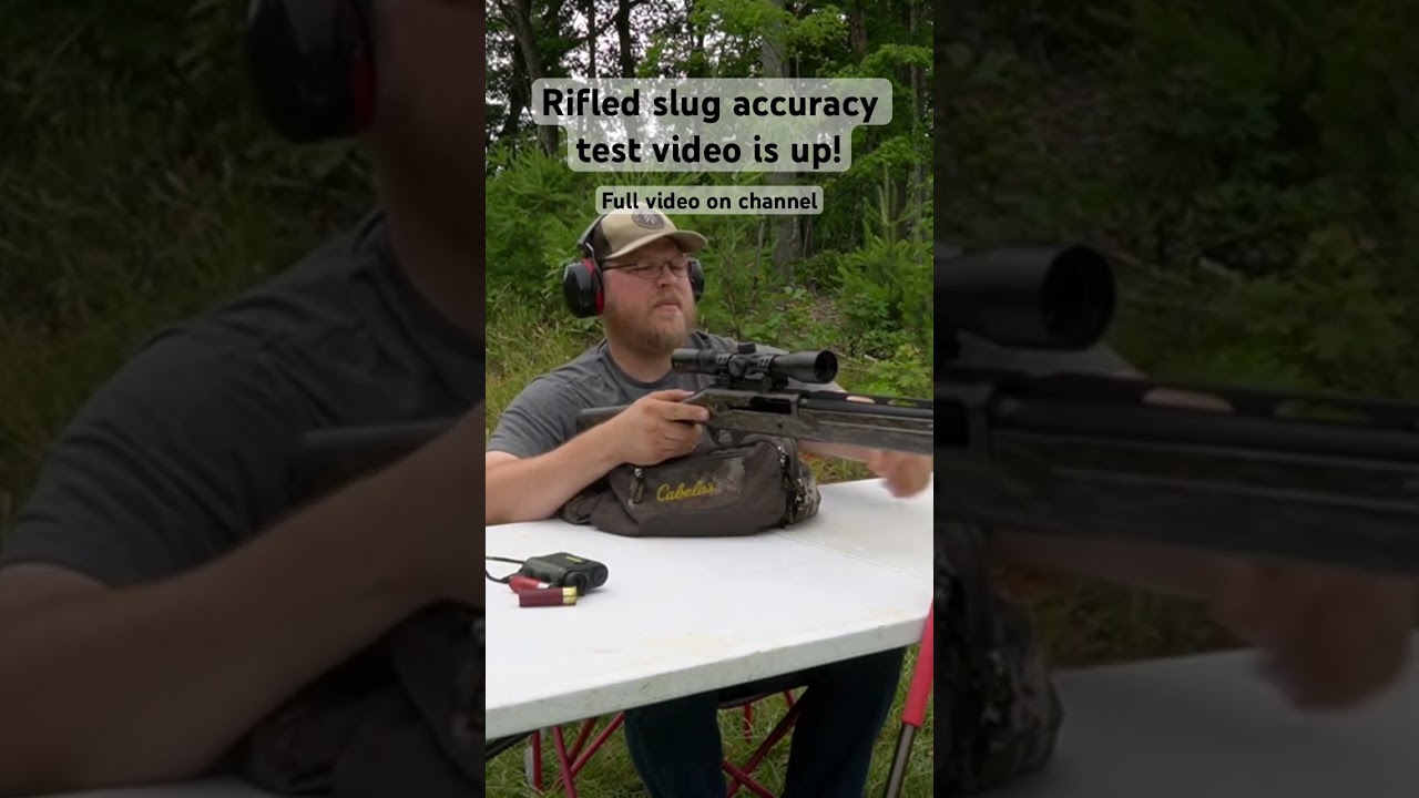 Лучшая кучность пуль из ружья 12 калибра?! Думаю, да. 