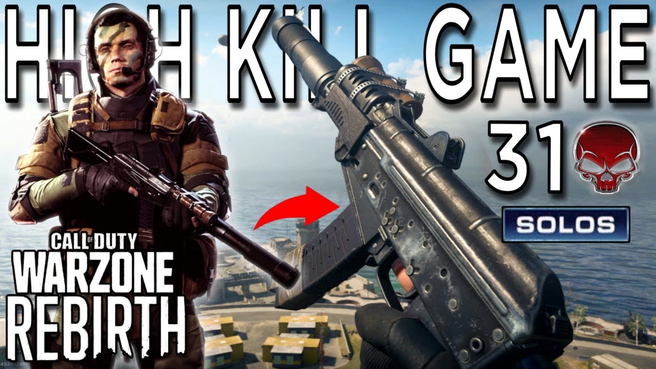 31 Kills - SR-3M & Dragunov on Warzone Rebirth Island Solos Win? PS5 Gameplay