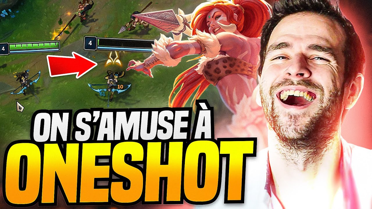 ENORME ONESHOT SUR LES ADVERSAIRES AVEC NIDALEE (BUILD À L' ANCIENNE)