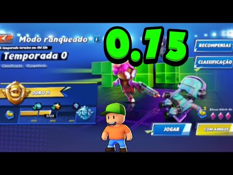 CHEGOU!!!! NOVA ATUALIZAÇÃO DO STUMBLE GUYS 0.75 NOVO MODO RANQUEADA+NOVAS SKINS+HABILIDADES E MAIS