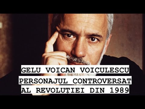 Gelu Voican Voiculescu Personajul Controversat Al Revoluției Din 1989 Ceausescu Revolutie 