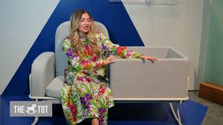 nursing rocker and bassinet