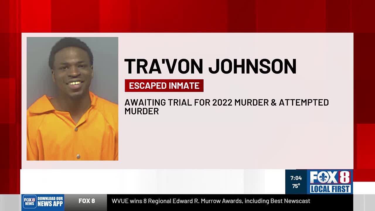 Murder suspect, repeat escapee on the run again in Tangipahoa - YouTube