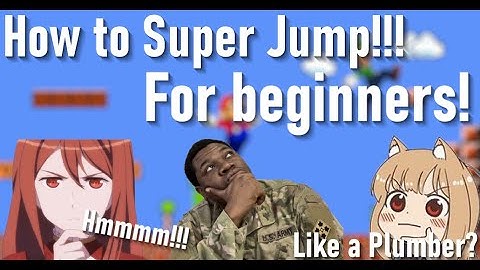 "Unreal Engine Beginner Tutorial: How to adjust Jump Height" like Super Mario!!!