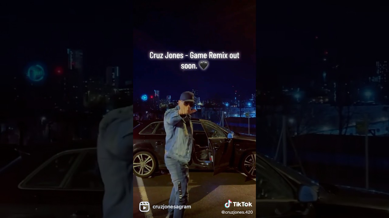 Cruz Jones - Game Remix out soon. 🖤 