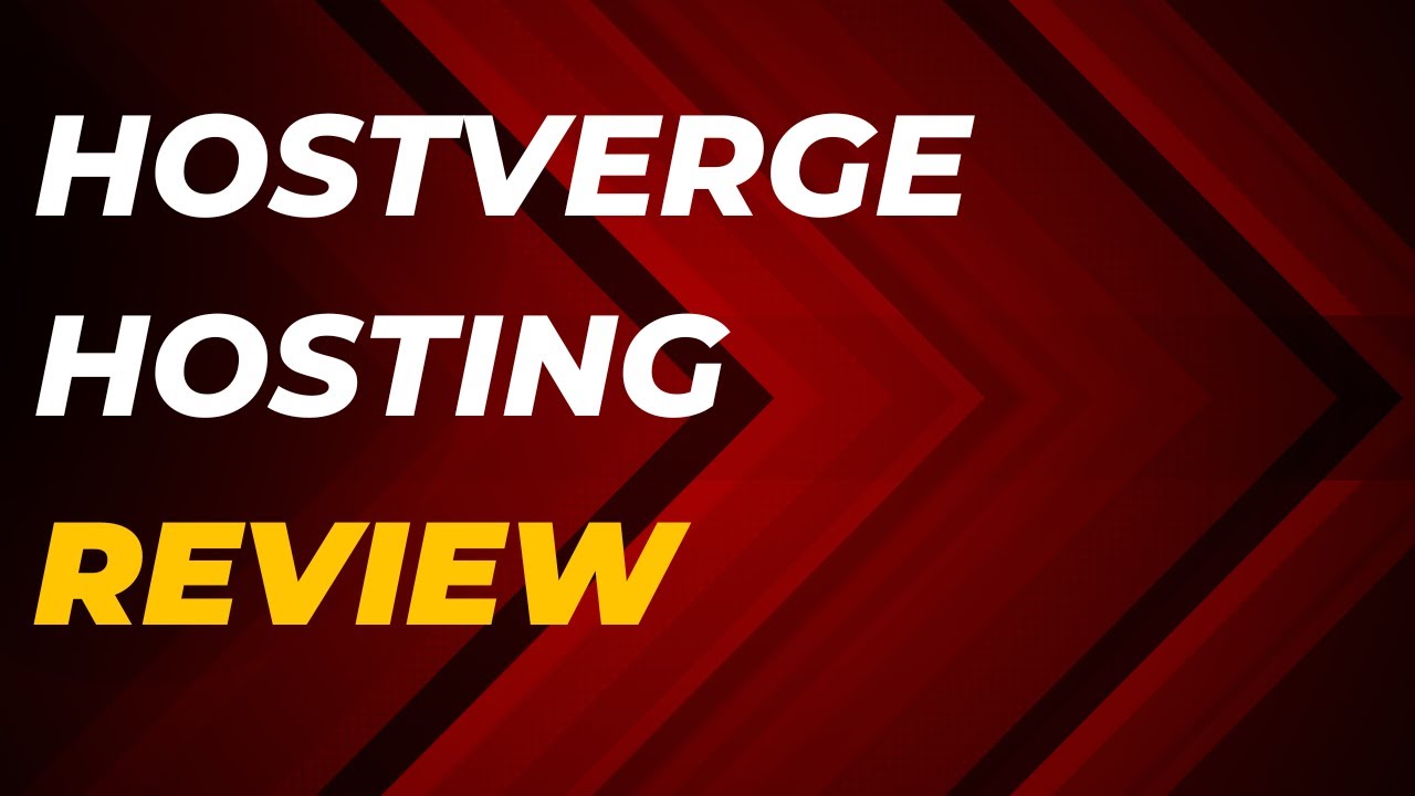 Hostverge Hosting Review - Unlimited, Ultra-Fast, and Eco-Friendly Cloud Hosting Solution"