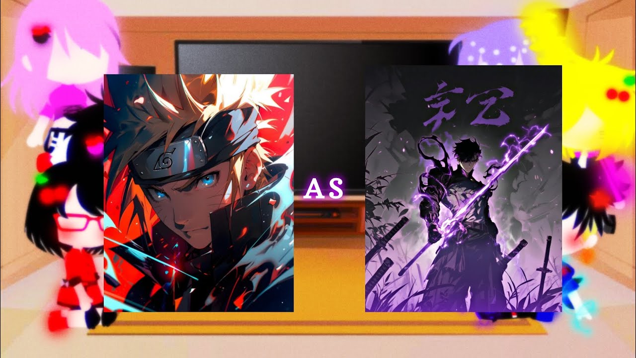 Boruto Adult +Their kid's react to Naruto Uzumaki🍜🍥 as Sung jin woo🖤💜 || 💜x🧡|| 💚x❤️|| Part : 1/2 ||