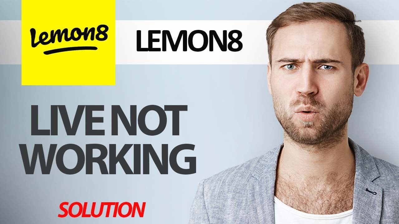 How To Fix Lemon8 App Live Not Working | Step By Step