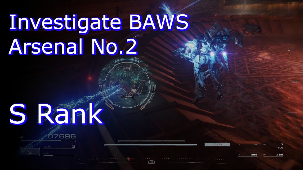 Investigate BAWS Arsenal No.2 S Rank /w Duel Wielding Laser Pistol ...