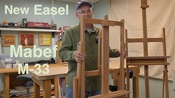 Quick Look at Mabef M-33 Art Easel vs M-07, Solid Wood All-Rounder Oil Painting Watercolor Drawing