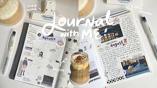 ⋆.˚✮ journal with me: AUGUST 2026 muji planner setup