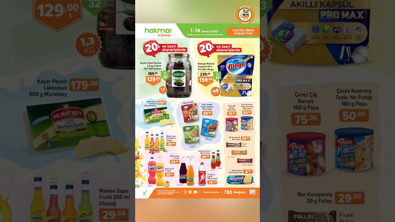 Hakmar Express 1 Temmuz 2025 Aktüel Kataloğu | İndirimci Panda