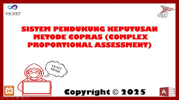 SOURCE CODE SISTEM PENDUKUNG KEPUTUSAN  METODE COPRAS VB NET MYSQL