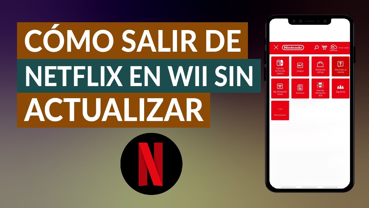 Como salir de netflix en la tele