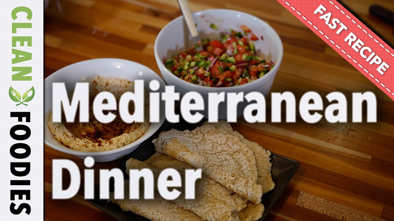Mediterranean Dinner - Fast Recipe - YouTube