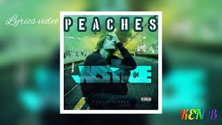 Justin Bieber || Peaches || ft Daniel Caesar, || Giveon || Official lyrics video