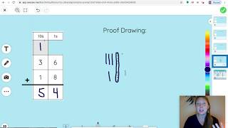 Addition Regrouping - New Groups Above Method