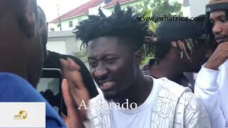 10 Upcoming Rappers Freestyle At Sarkodie's Crib