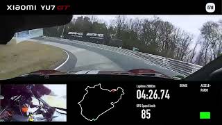 Xiaomi YU7 GT sets 7:34.931 Nürburgring SUV record, surpasses Audi RS Q8 performance