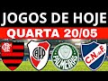 ⚽JOGOS DE HOJE | LIBERTADORES 2026 | QUARTA 20/05/2026 | JOGOS DE HOJE
