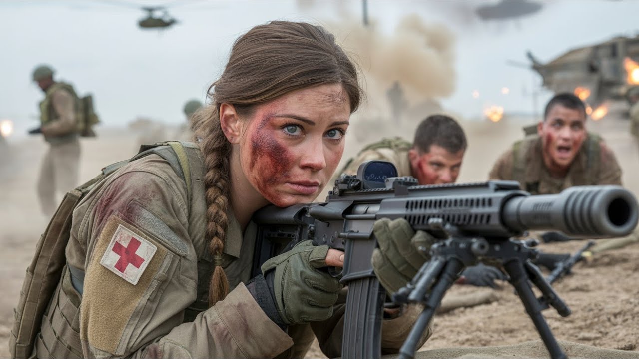 She Was Just the Medic—Until the SEAL Commander Passed Her His Barrett.50 in the Middle of the Fight