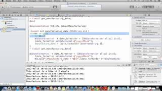 Objective C and MacOSX Programming Tutorial-24: Using The Class NSDate. (Arabic Version)
