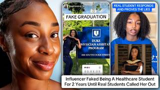 Influencer Faked Being A Healthcare Student For Years Until Real Students Called Her Out