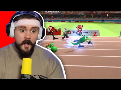 MARIO & SONIC aux Jeux Olympiques MAIS le TCHAT choisit les PERSO de Paqman !