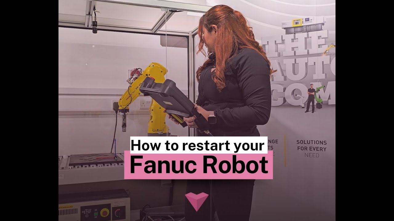 How to restart your FANUC robot? - YouTube