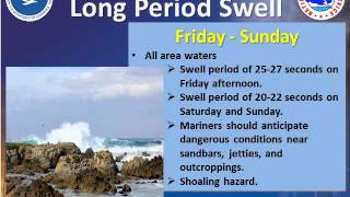 National Weather Service Monterey - Beach Hazards Briefing