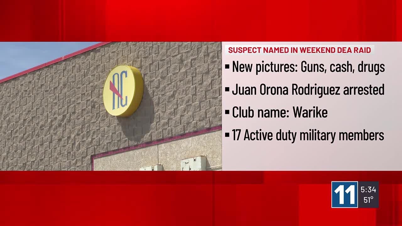 WATCH: Fort Carson soldier arrested, accused of selling cocaine and working security at raided ni...