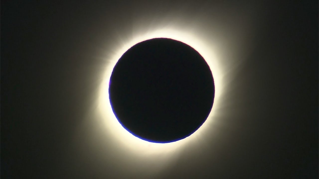 皆既日食19 チリ ラセレナ 太陽アップ映像 Youtube