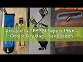 Avis sur la CRESSI Depuis 1946 - Ocelot Dry Bag - Sac Étanche Imperméable Unisex pour la Mer, Le Bat