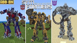 Symformers add-on optimus prime Minecraft pe v1.26.30+