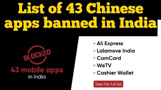 List of 43 Chinese apps banned in India: AliExpress, Snack Video, MangoTV, WeTV, CamCard and more screenshot 5