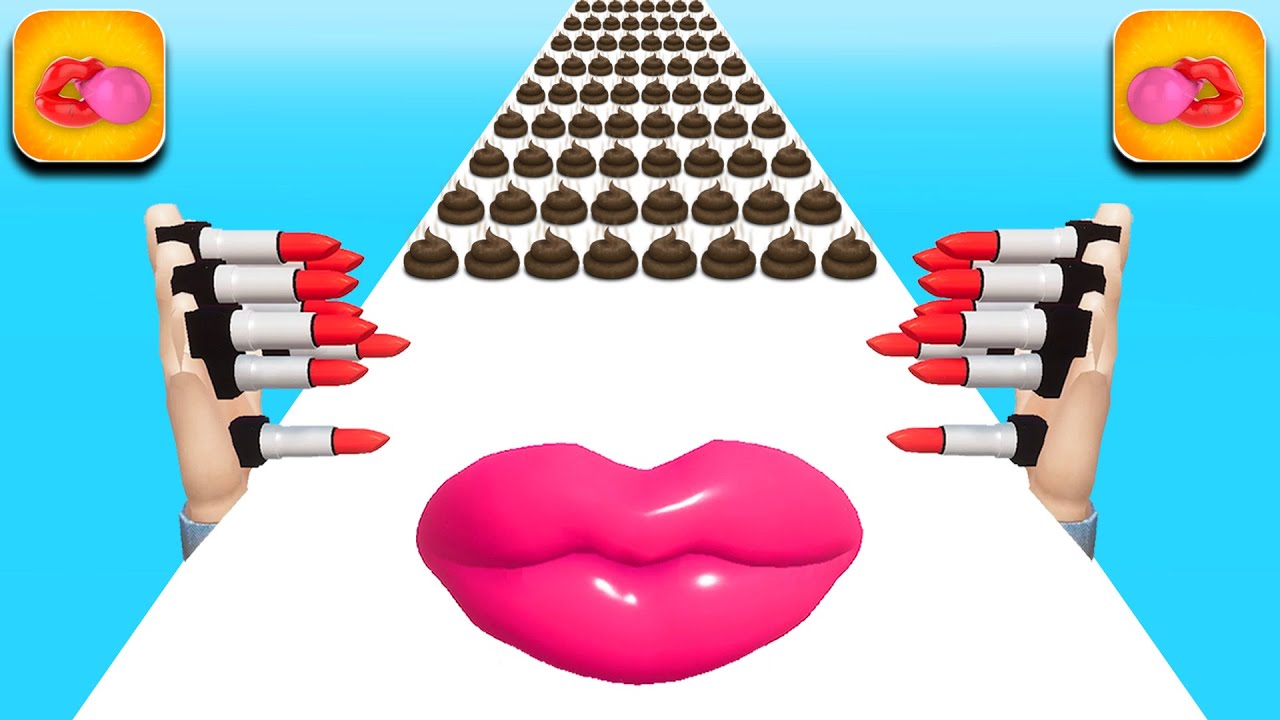 Satisfying Mobile Games Playing 1001 Tiktok App Tippy Toe, Clothes Run, Lip Runner Q1AZ66