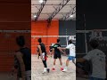 Bro went full Nishinoya #haikyuu #volleyball #defense #libero #comedy #funny
