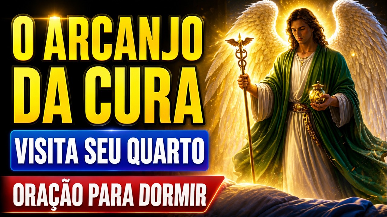 SÃO RAFAEL enviando CURA E SAÚDE com JESUS e o ESPÍRITO SANTO | Oração para Ouvir Dormindo