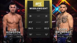 Cam Rowston vs Cody Brundage | Highlights before the Fight  Update